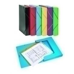 Carpeta De Proyectos Carchivo  Luz Carton Forrado A4 Gomas  5 Cm Surtido