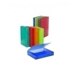 Carpeta De Proyectos Carchivo Pp Trans. A4 Gomas 2,5 Cm Azul