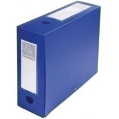 Carpeta De Proyectos Exacompta Exabox Pp A4 C/Clip  10 Cm Azul