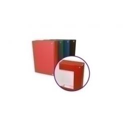 Carpeta De Proyectos Mariola Canarias Carton Forrado Geltex Armada Cierre Gomas 7Cm Verde