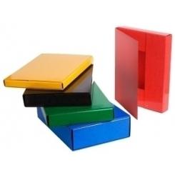 Carpeta De Proyectos Saro Carton Forrado A4 Iman 5 Cm Azul