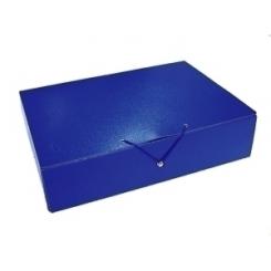 Carpeta De Proyectos Saro Carton Nº10 Fº Cierre Con Gancho 5 Cm Azul