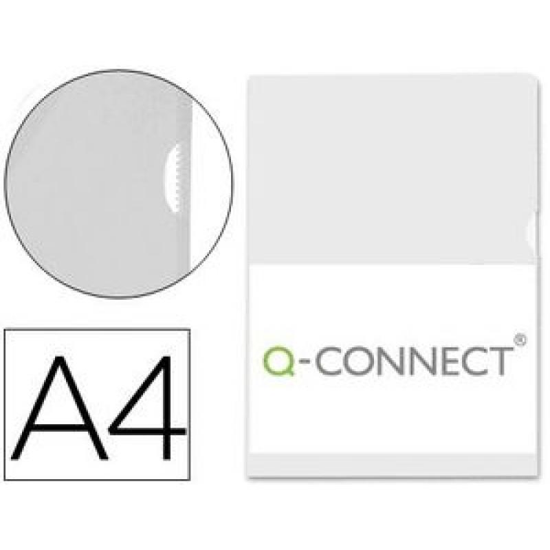 carpeta-dossier-unero-plastico-q-connect-din-a4-120-micras-transparente-caja-de-100-unidades