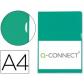 carpeta-dossier-unero-plastico-q-connect-din-a4-120-micras-verde-caja-de-100-unidades
