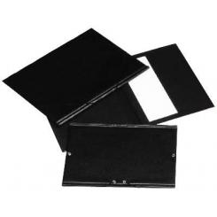 Carpeta ESSELTE Gomas C/Bolsa Plastico Encolado Fº Negro