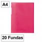 carpeta-fundas-plus-a4-20f-translucido-rosa