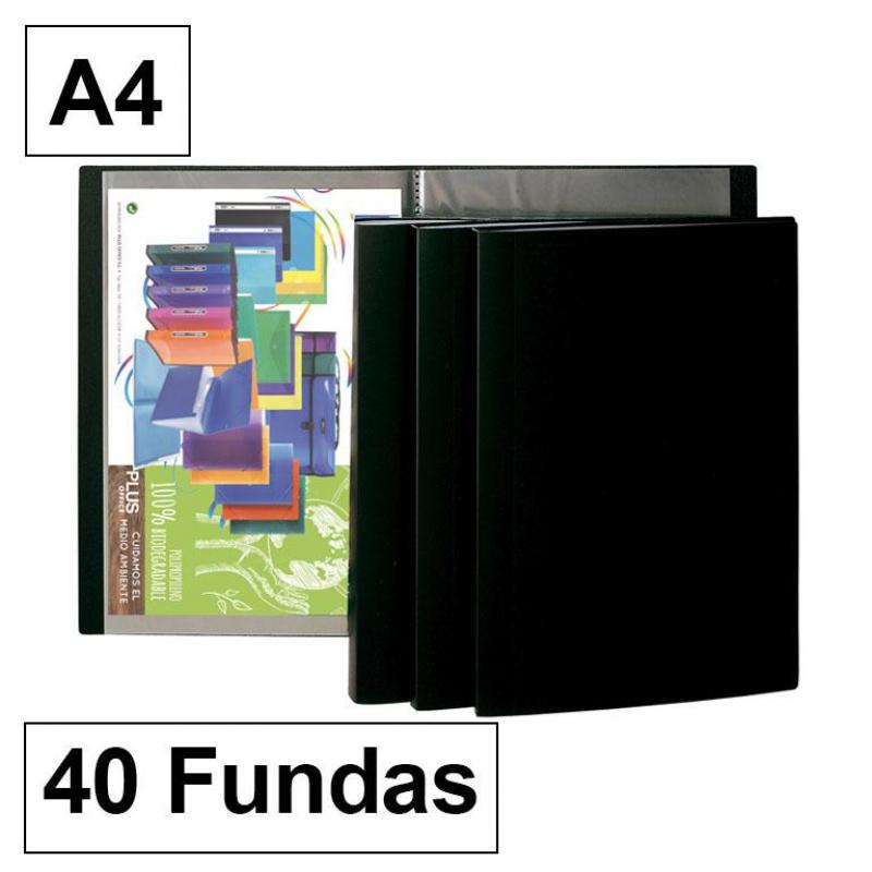 carpeta-fundas-plus-a4-40f-negro