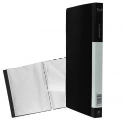 Carpeta Fundas Plus A4 Rigido 40F negro