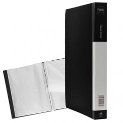 Carpeta Fundas Plus A4 Rigido 60F negro