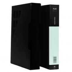 Carpeta Fundas Plus A4 Rigido 80F negro