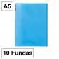 carpeta-fundas-plus-a5-10f-translucido-azul