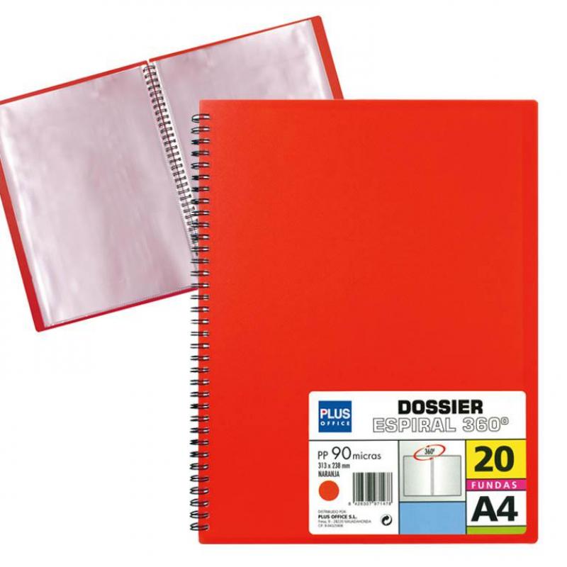 carpeta-fundas-plus-espiral-20f-rojo