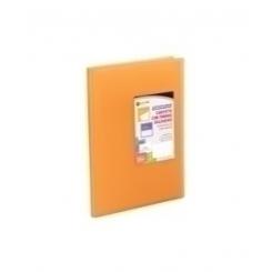 Carpeta Fundas (Tarifario) Carchivo Pp Carchiplas-Book Flexible A4  30 F. Naranja