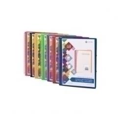 Carpeta Fundas (Tarifario) Carchivo Remove Espiral Pp A4 Canguro Con Goma 40 F. Extraibles Negro