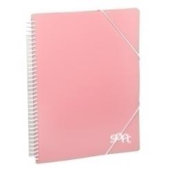 Carpeta Fundas (Tarifario) Carchivo Soft Pp Archivex A4  30 F. Rosa Pastel