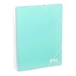 Carpeta Fundas (Tarifario) Carchivo Soft Pp Archivex A4  40 F. Turquesa