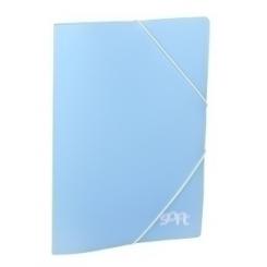Carpeta Fundas (Tarifario) Carchivo Soft Pp Carchiplas Fº  40 F. Azul Pastel