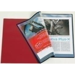 Carpeta Fundas (Tarifario) Iberplas Pvc Flexible Fº 20 F. Negro