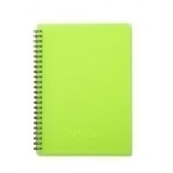 Carpeta Fundas (Tarifario) Pardo Studio Style Espiral Pp Fº 20 F. Verde