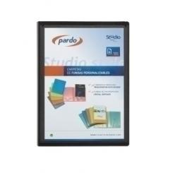 Carpeta Fundas (Tarifario) Pardo Studio Style Personalizable Pp Fº 10 F. Negro