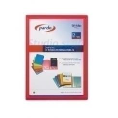 Carpeta Fundas (Tarifario) Pardo Studio Style Personalizable Pp Fº 10 F. Rosa