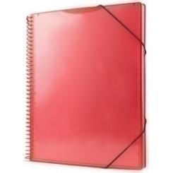 Carpeta Fundas (Tarifario) Pryse Pp Personalizable A4 20 F. Rojo