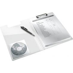 Carpeta LEITZ Miniclip WOW DIN A4. Polifoam, blanco