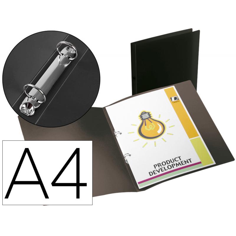 carpeta-liderpapel-2-anillas-mixtas-mini-15-mm-polipropileno-din-a4-negro-opaco