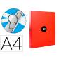 carpeta-liderpapel-antartik-a4-forrada-4-anillas-25-mm-redondas-color-rojo