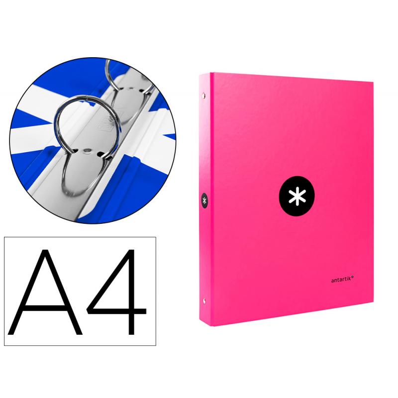 carpeta-liderpapel-antartik-a4-forrada-4-anillas-25-mm-redondas-color-rosa