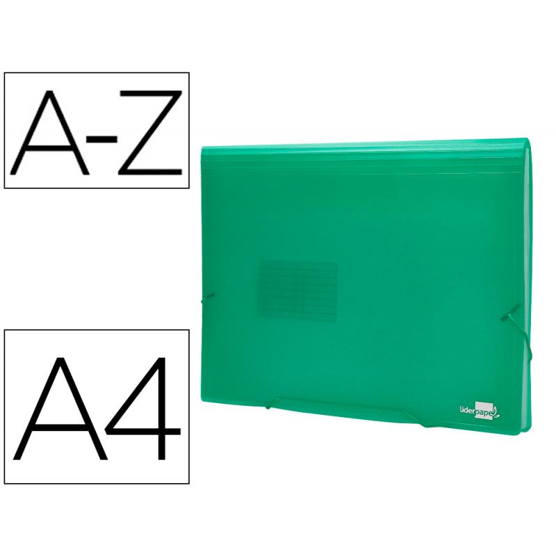 carpeta-liderpapel-clasificador-fuelle-32113-polipropileno-din-a4-verde-transparente-13-departamentos