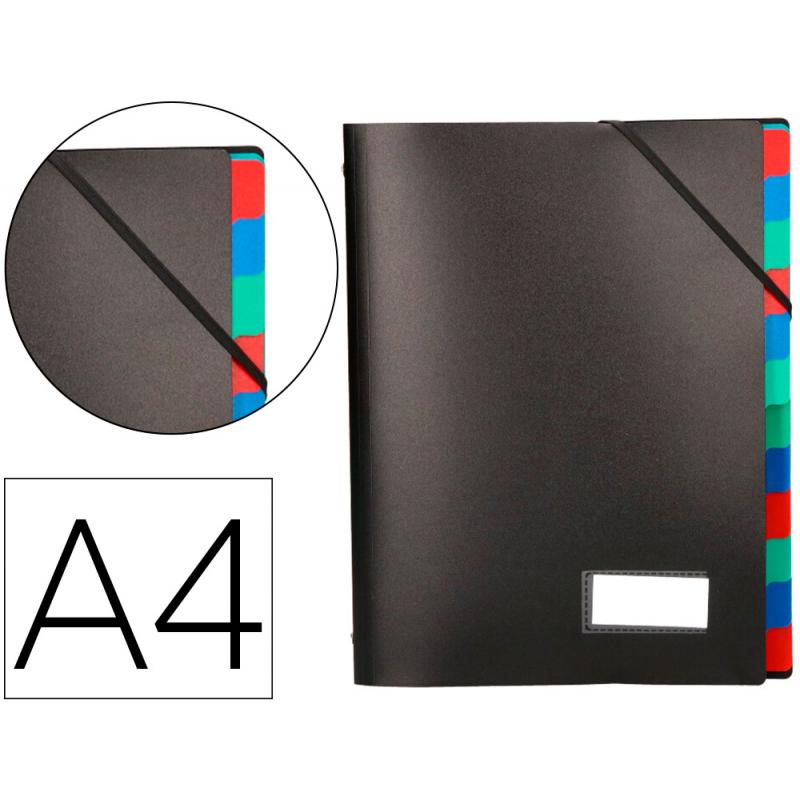carpeta-liderpapel-clasificadora-polipropileno-din-a4-negra-portafirmas-12-departamentos