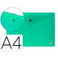carpeta-liderpapel-dossier-broche-34043-polipropileno-din-a4-verde-transparente-50-hojas