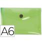 carpeta-liderpapel-dossier-broche-44233-polipropileno-din-a6-verde-translucido