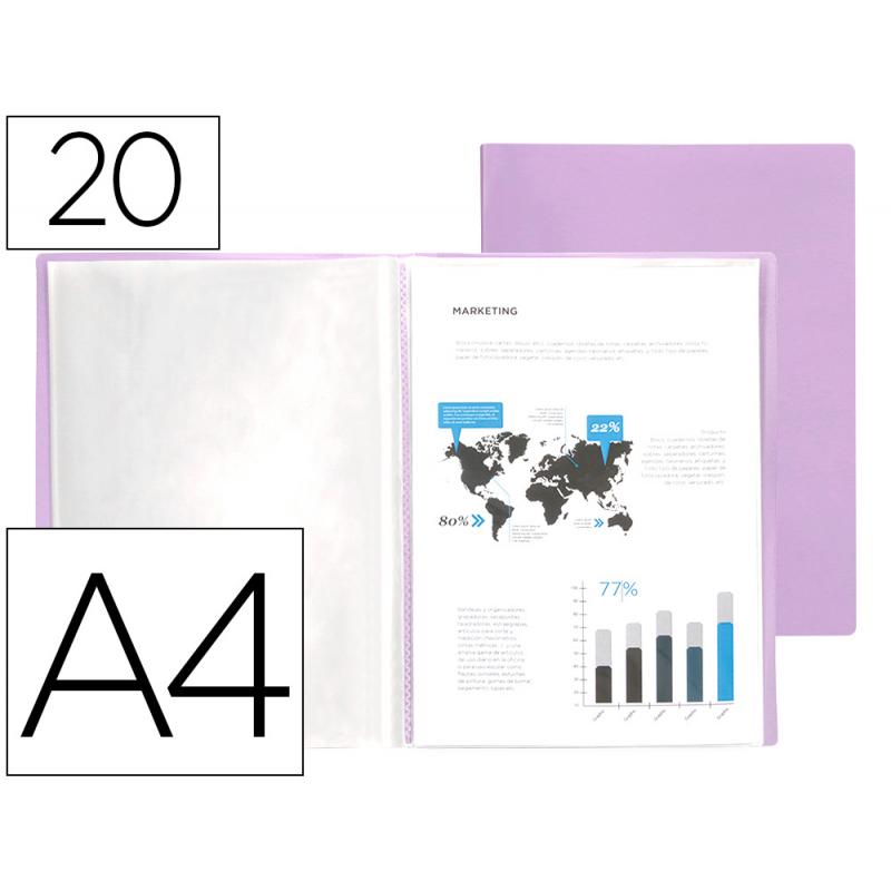 carpeta-liderpapel-escaparate-20-fundas-polipropileno-din-a4-lavanda-opaco