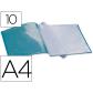 carpeta-liderpapel-escaparate-37903-10-fundas-polipropileno-din-a4-verde