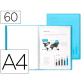 carpeta-liderpapel-escaparate-47072-60-fundas-polipropileno-din-a4-azul-translucido