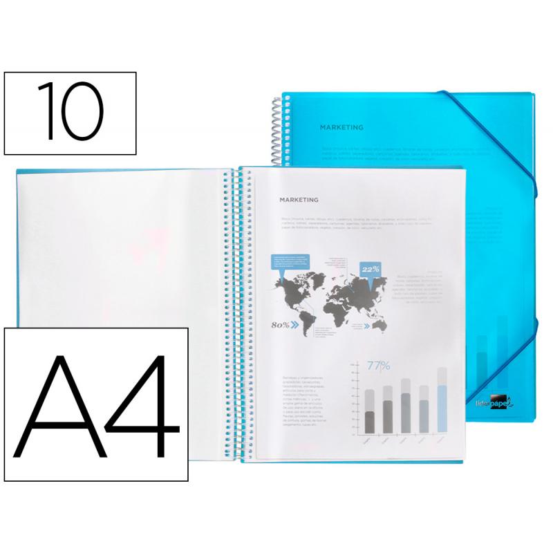 carpeta-liderpapel-escaparate-con-espiral-10-fundas-polipropileno-din-a4-azul