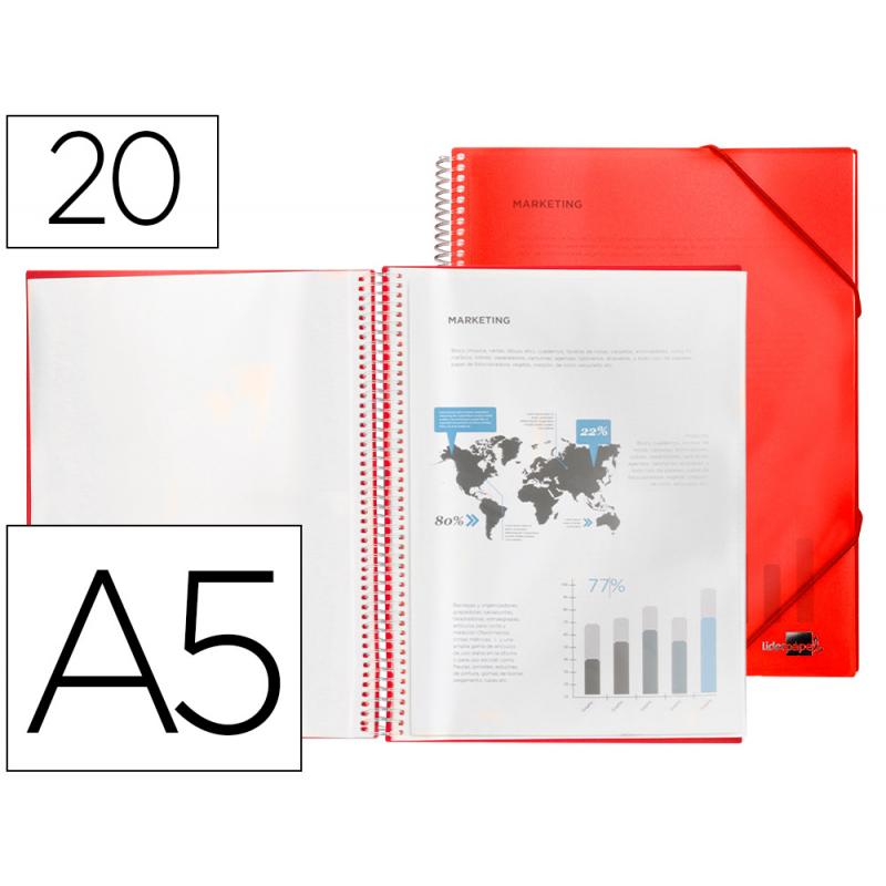 carpeta-liderpapel-escaparate-con-espiral-20-fundas-polipropileno-din-a5-roja