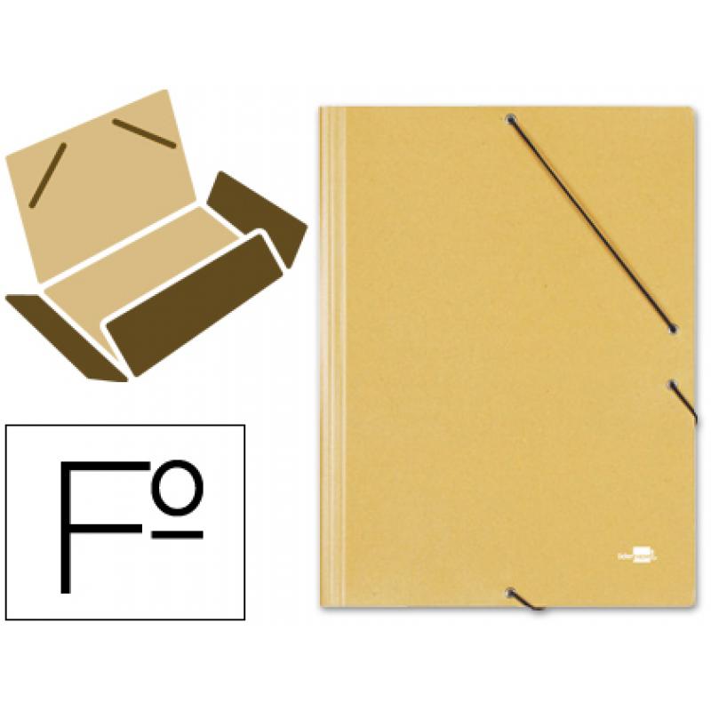 carpeta-liderpapel-gomas-folio-3-solapas-carton-prespan-amarilla