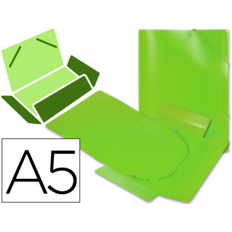 carpeta-liderpapel-gomas-solapas-34973-polipropileno-din-a5-verde