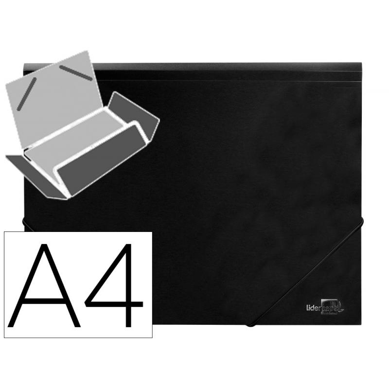 carpeta-liderpapel-gomas-solapas-38725-polipropileno-din-a4-negro-opaco
