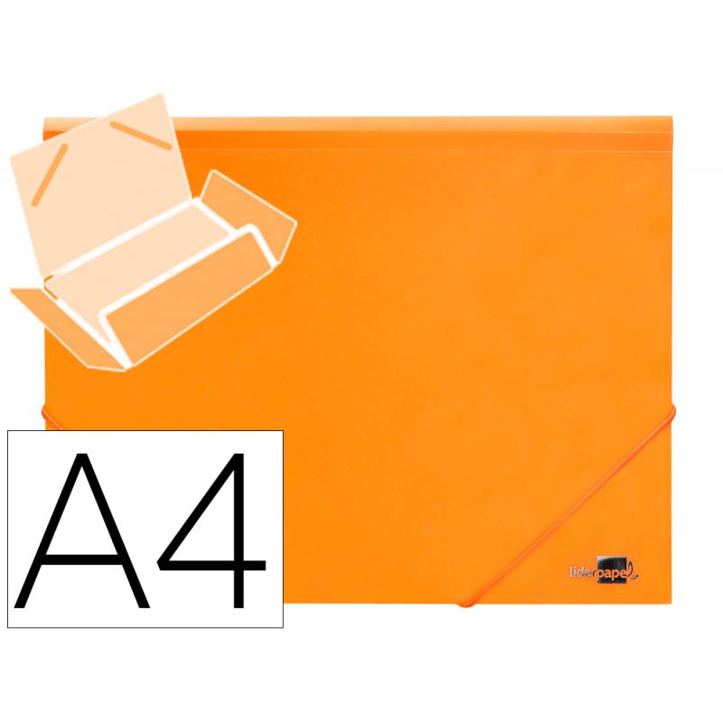 carpeta-liderpapel-gomas-solapas-polipropileno-din-a4-naranja-fluor-opaco