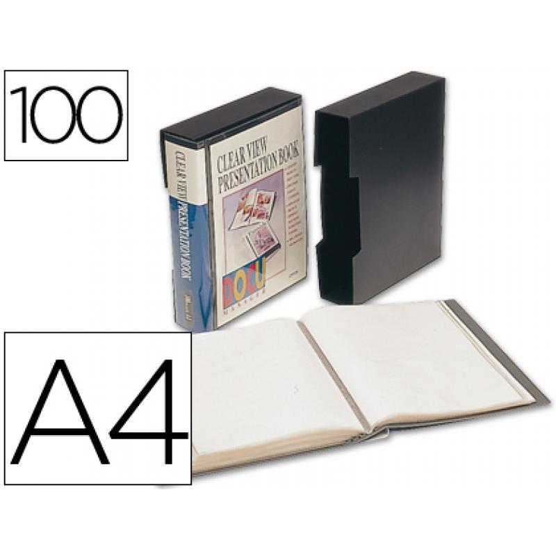 carpeta-liderpapel-personaliza-37865-100-fundas-polipropilenodin-a4-negra-con-cajetin