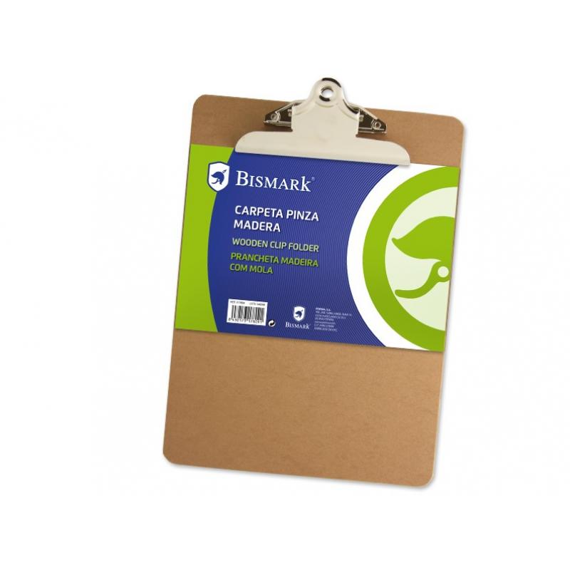 Carpeta Pinza Superior BISMARK madera