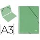 carpeta-planos-liderpapel-a3-carton-gofrado-n-12-verde