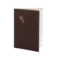 Carpeta Portamenus Pardo Pvc Fº Burdeos
