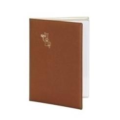 Carpeta Portamenus Pardo Pvc Fº Marron