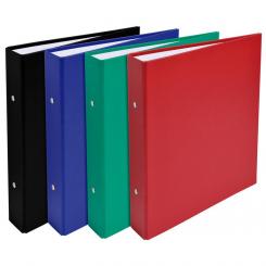 Carpeta Pp Exacompta A5 2 anillas 25 mm 4 Colores surtidos
