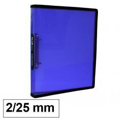 Carpeta PP Plus A4 2 anillas 25 mm Morado Rayad